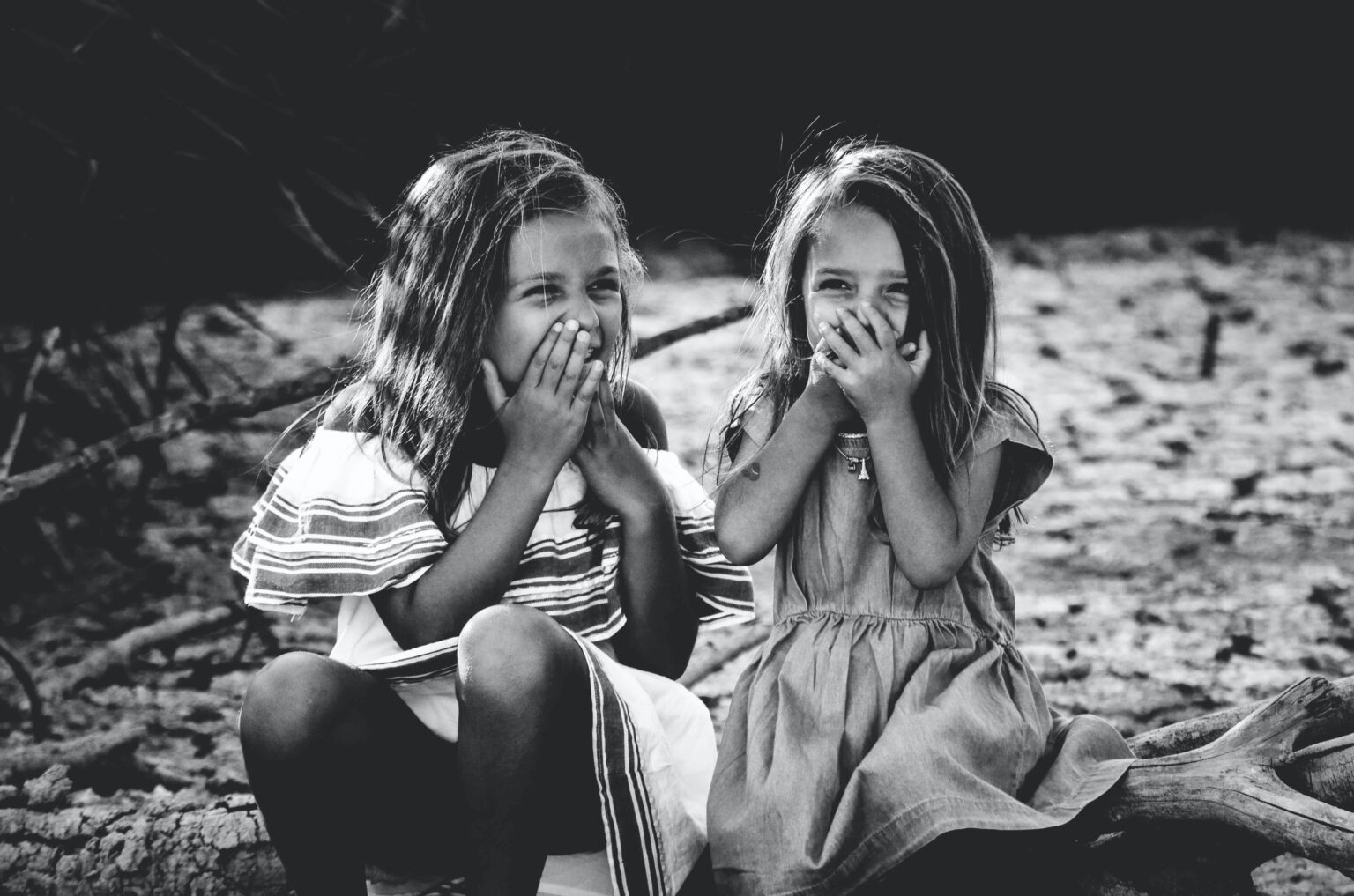 Children laughing together